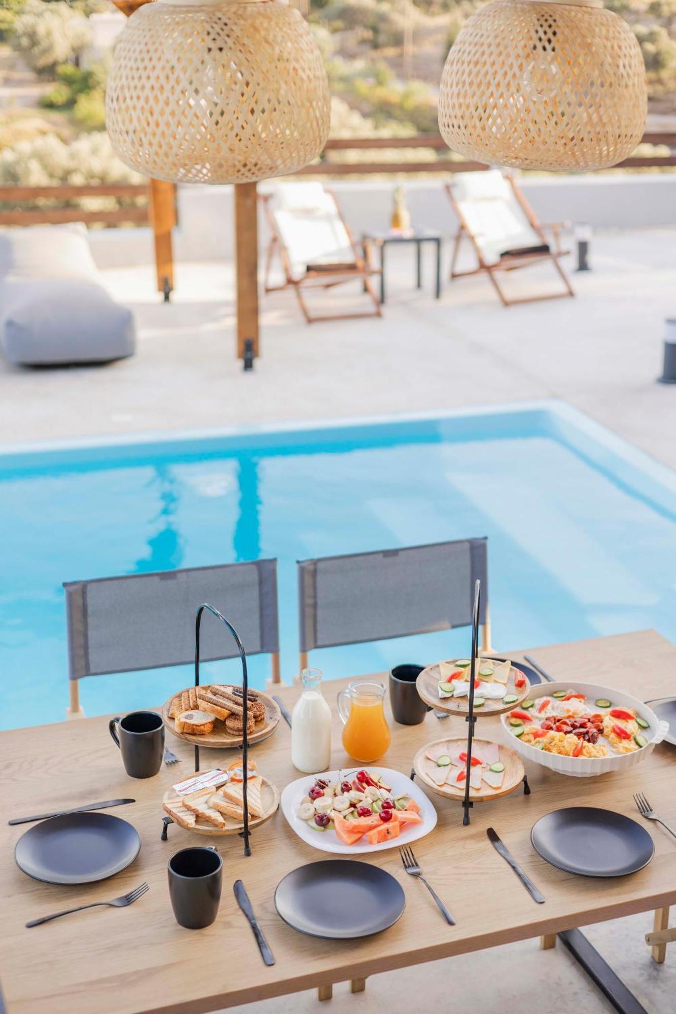 Villa Tranquility Psinthos ภายนอก รูปภาพ