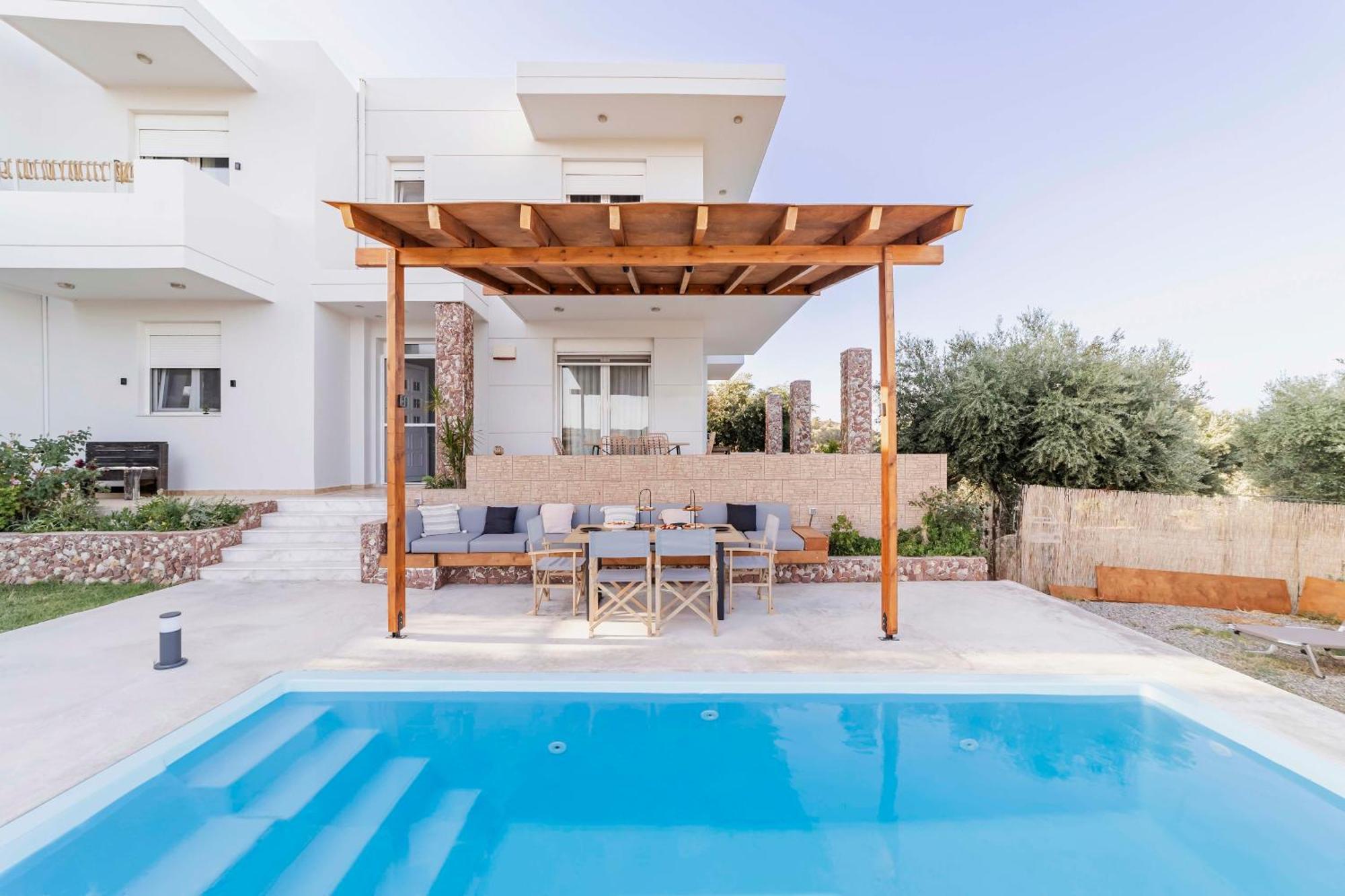 Villa Tranquility Psinthos ภายนอก รูปภาพ