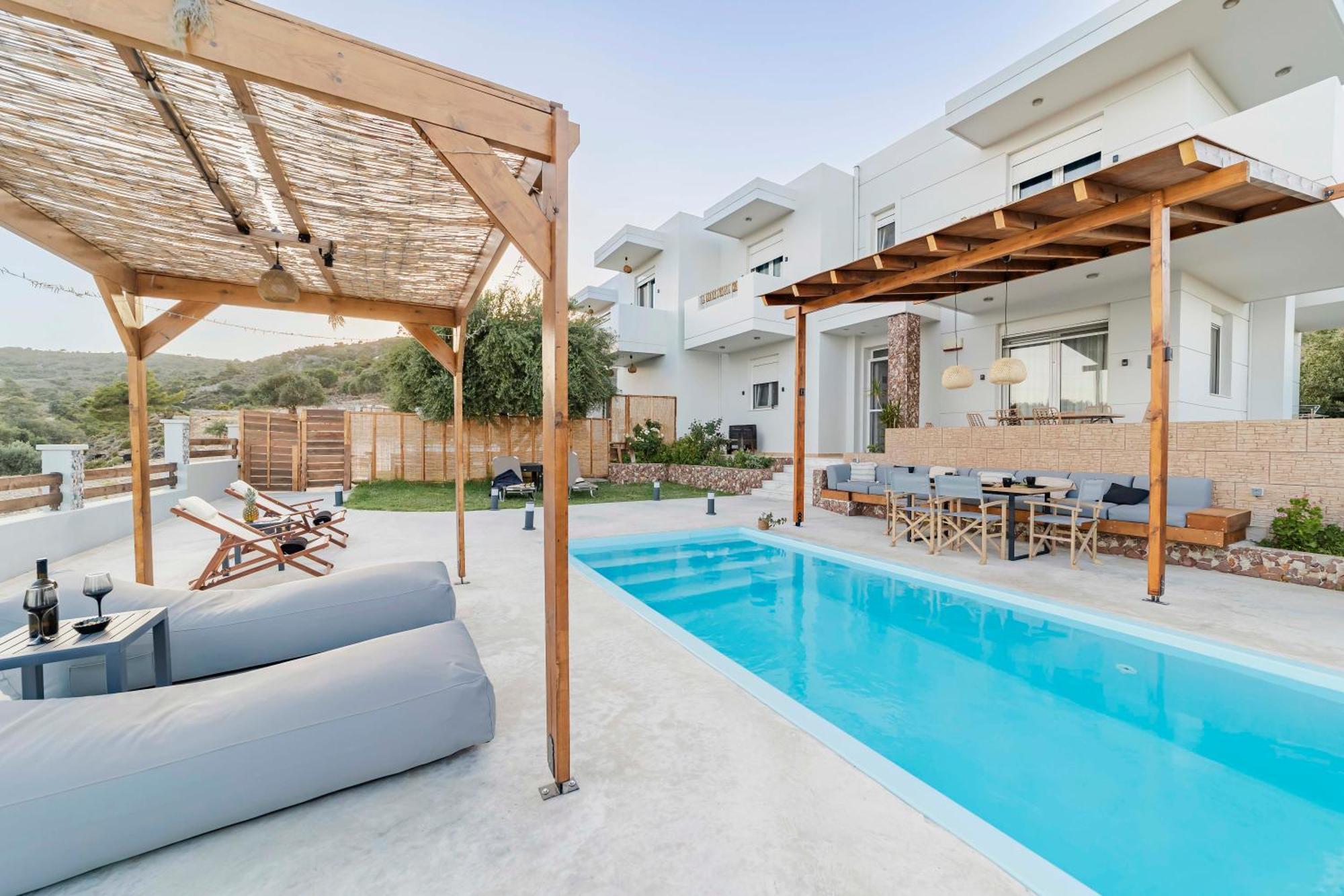 Villa Tranquility Psinthos ภายนอก รูปภาพ