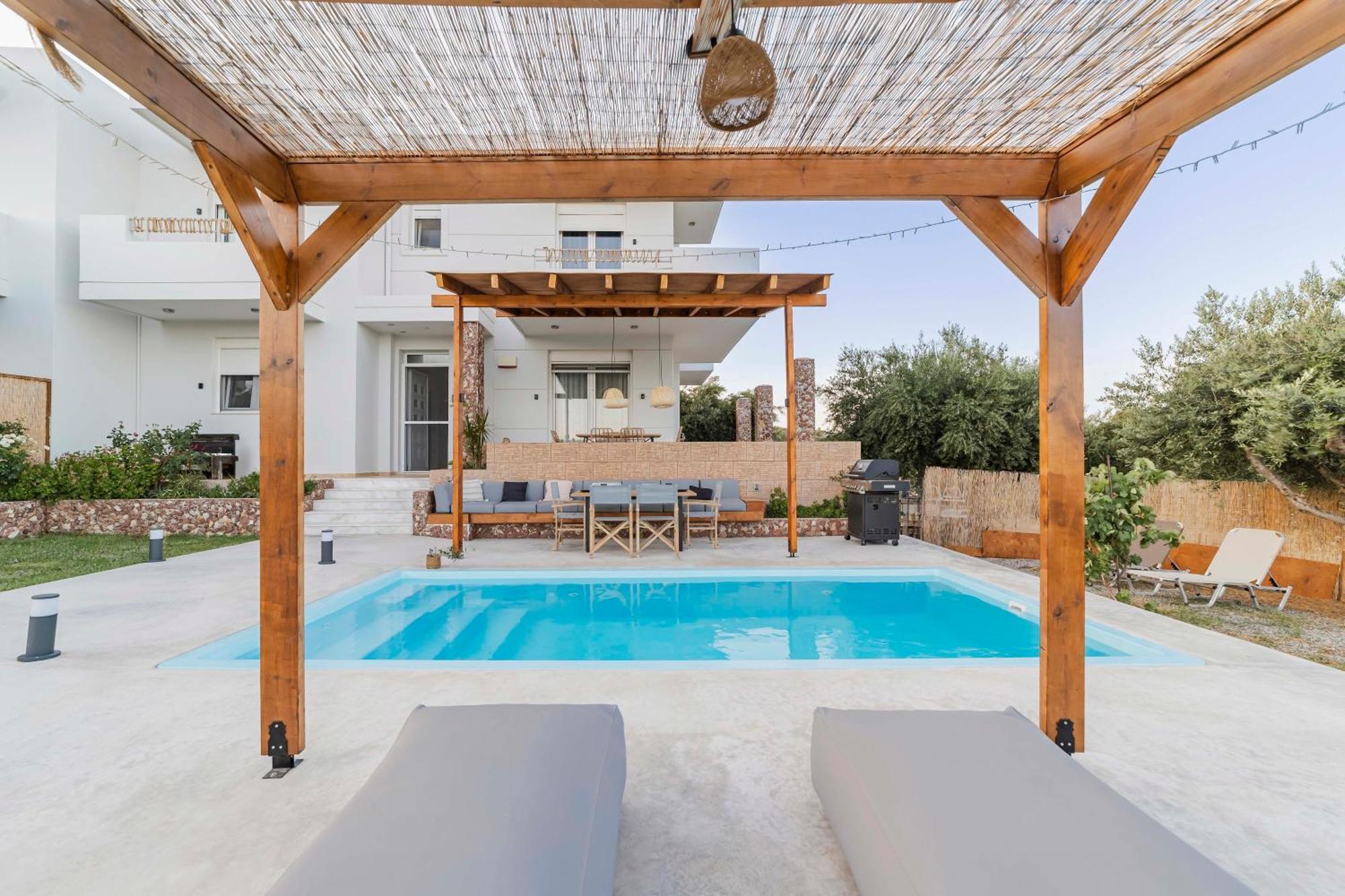 Villa Tranquility Psinthos ภายนอก รูปภาพ